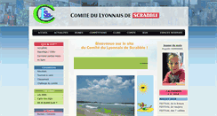 Desktop Screenshot of lyonnais-scrabble.org