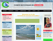 Tablet Screenshot of lyonnais-scrabble.org